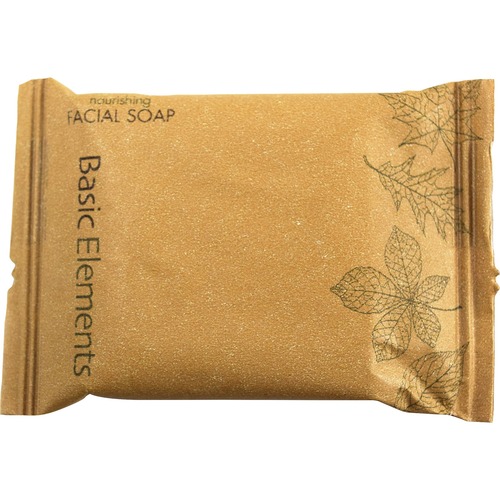 Soap, Facial, Bar, Basic Elements, 20 Gram, Multi 500/CT