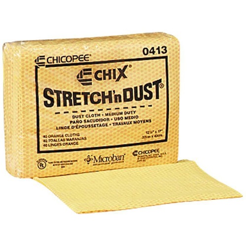 Cloth, Dist Stretch N'Dist, Yellow/Orange 10/CT