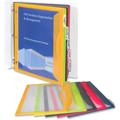 Binder, Packet, With Tab, Assorted, 5 Star 5/ST