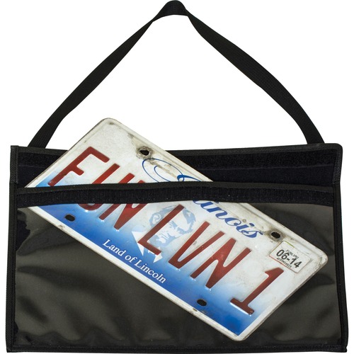 Holder, License Plate, With Strap