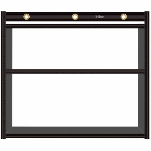 Shop Ticket Holder, 11-1/10" W x 13-1/10" L x 1/5" H, Black 10/BX