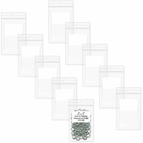 Bag, Poly, Zip, Reclose, 2x3 1000/CT