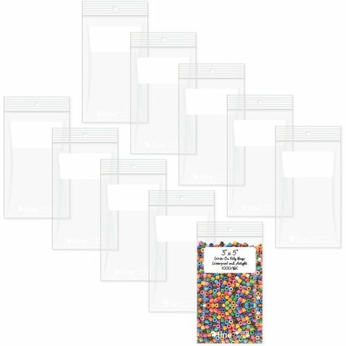Bag, Poly, Zip, Reclose, 3x5 1000/CT