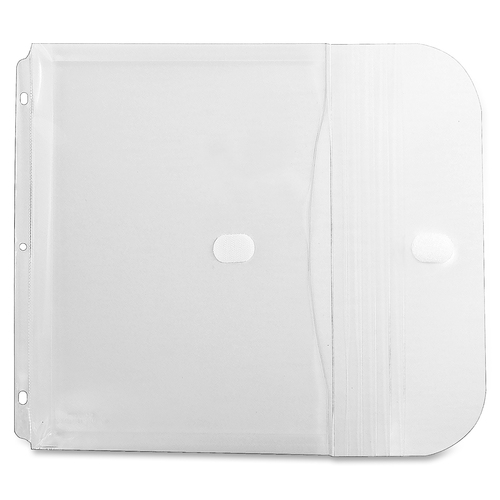 Binder, Pocket, Side, Letter, Clear 5/PK