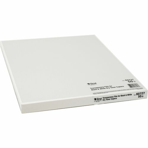 Film, Plain, Transparency, Letter, Clear 50/BX
