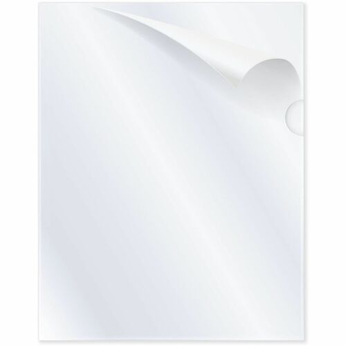 Folder, File, Poly, 11 x 8.5, Clear 25/BX