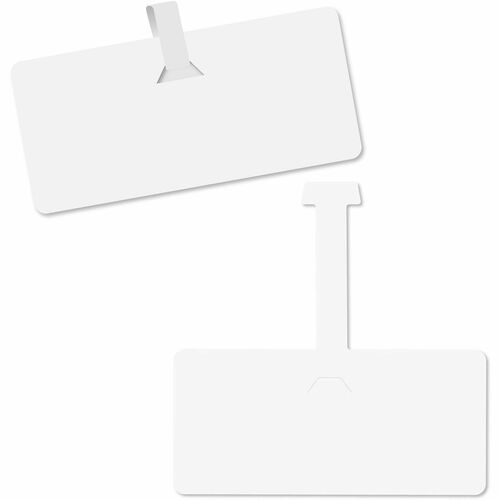 Tag, Wire Shelf, White 10/PK