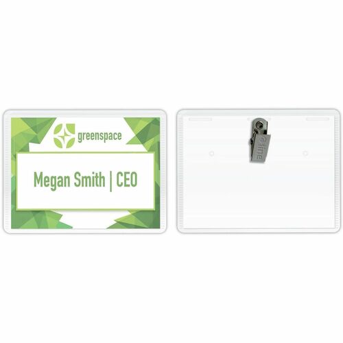 Badge, Laser/Inkjet, Clip, Top 50/BX