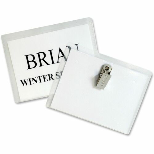 Badge, Laserjet Inkjet, Clip, Top 50/BX