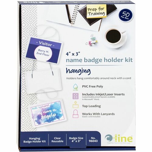 Badge, LSR/IJ, Hang, Elastic 50/BX