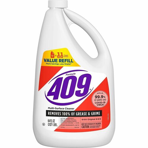 Multisurface Cleaner, Formula 409, 64 Fluid Ounce, White