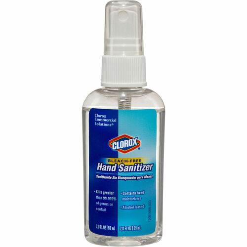 Hand Sanitizer, Bleach-Free, 2 oz. Spray Bottle, CL 5208/PL