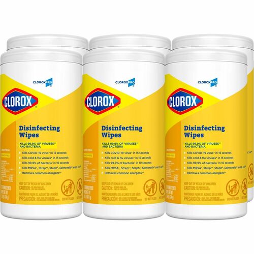 Wipes, Disinfecting, Lemon 240/BD