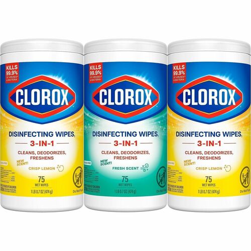 Wipe, Disinfectant, Multi Pack 3/PK