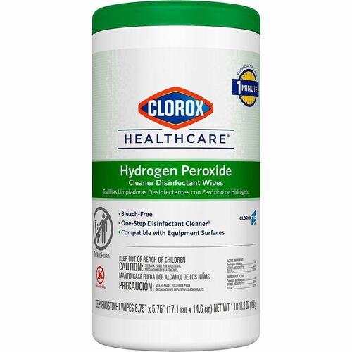 155 Wipes, Disinfect, Hydrogen Peroxide