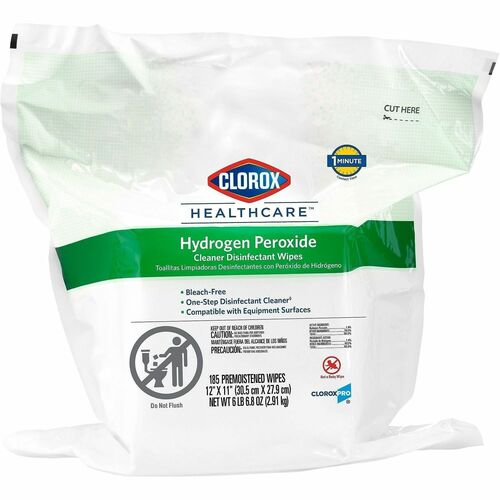 185 Wipes, Refill, Disinfectant, Hyprex, 185 Count