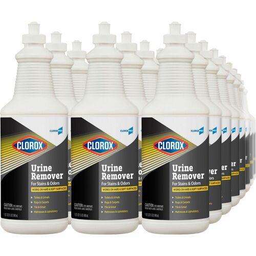 Urine Remover, For Stains/Odors, 32 oz, White 276/BD