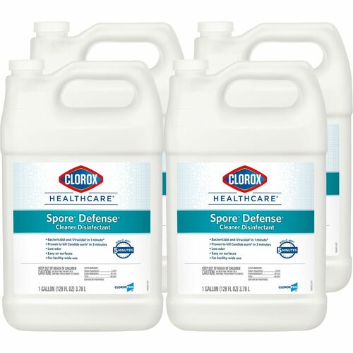 Cleaner, Disinfectant, Spore Defense 4/CT