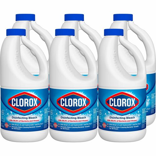 Bleach, Liquid, Disinfectant, Concentrate, 43 Fl Oz 6/CT