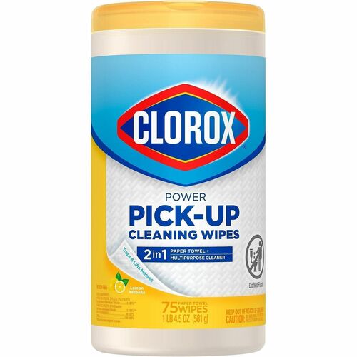 Paper Towel Wipes, Multipurpose, Lemon Verbena, 75 Sheets, Wet