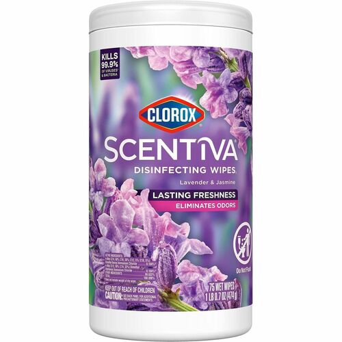 Disinfecting Wipes, Scentiva, Lavender, Tub, WE