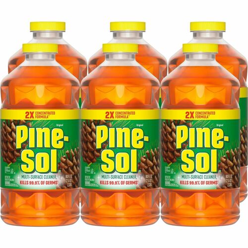Cleaner, Ms, Original, 80 Oz, Yellow 6/CT