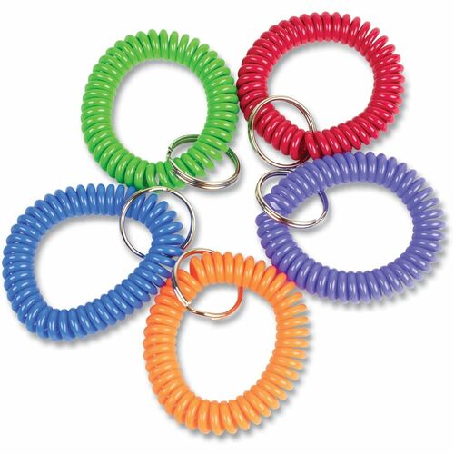 Wrist Coils Assorted Colors 10/PK