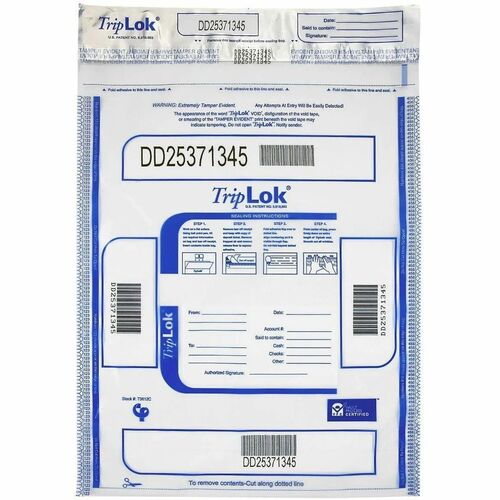 Bag, 12x16, TripLok, 100, Clear 100/PK