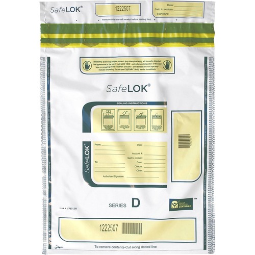 Bag, Deposit, Tmp-Evd, 12x16, We 100/PK