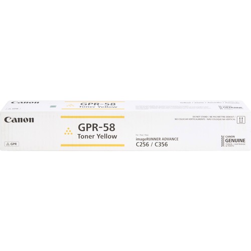 Cartridge, Laser, GPR58, C256, Yellow, 18K