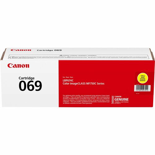 Cartridge, Toner, Cartridge 069, Yellow