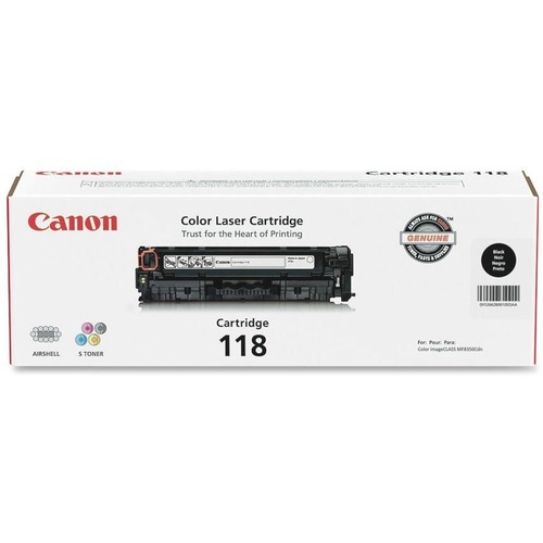 Canon Cartridge 118BK Original Laser Toner Cartridge - Black 2/PK