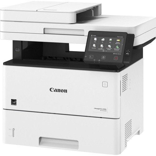 Laser Printer, All-In-One, 1 GB, 45 Ppm, 5" LCD, White/Black