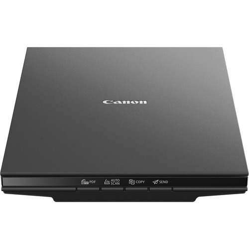 Scanner, Flatbed, 14-1/2" W x 9-9/10" L x 1-7/10" H, Black