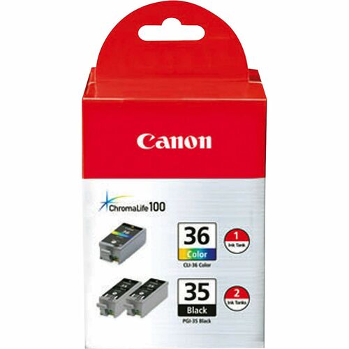 CartridgeS, 2 Each-PGI35, 1 Each-CLI36 3/PK