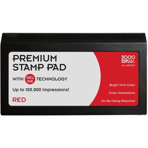 Pad, Stamp, Gel #2, Rd