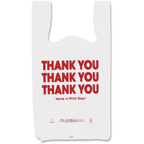 Bag, Thank You, White 250/BX