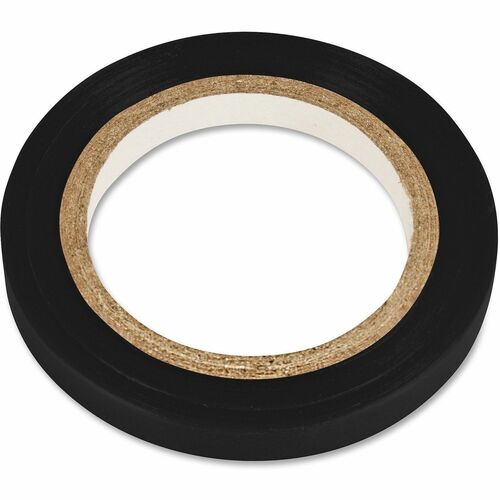 Art Tape, Adhesive, 1/4"x324", Glossy/Black
