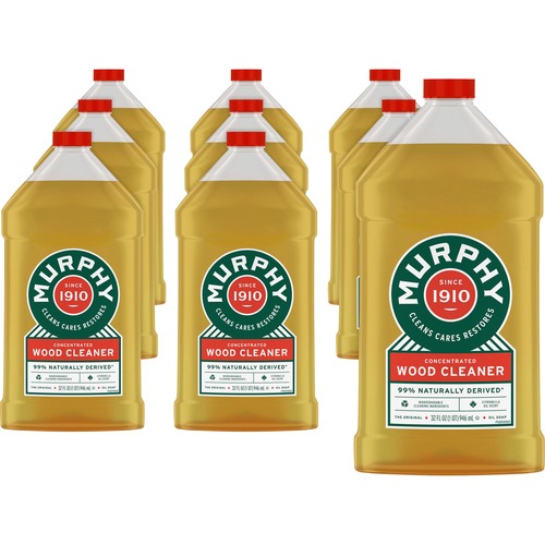 Wood Cleaner, Murphy Oil Soap, 32 Oz., Gold 9/CT