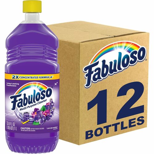 Cleaner, Lavender, Fabuloso, 33.8 Ounce 12/CT