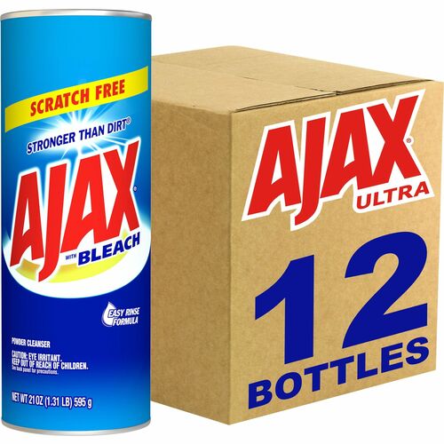 Cleanser, Bleach, Ajax, 21 Oz 12/CT