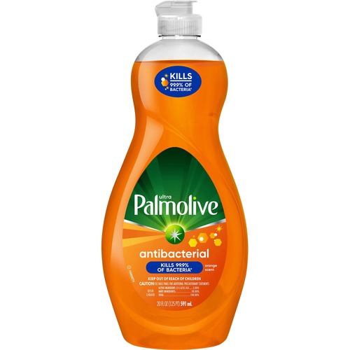 Dish Detergent, Liquid, Antibacterial, 20 Fl. Oz., Orange