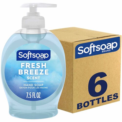 Handwash, Fresh Breeze, Pump, 7.5oz, Blue 6/CT