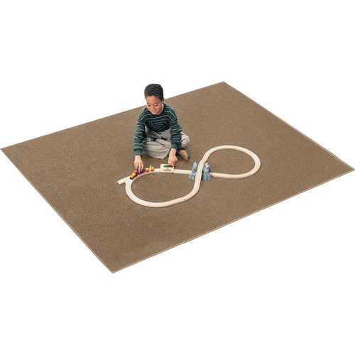 Rug, Anti-Static, Nylon, Kidply Backing, Rectangular, 6'x9', Sahara
