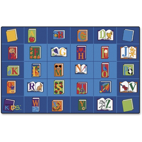Seating Rug, Read By Book, 8'4" x 13'4", Rectangle, Multi