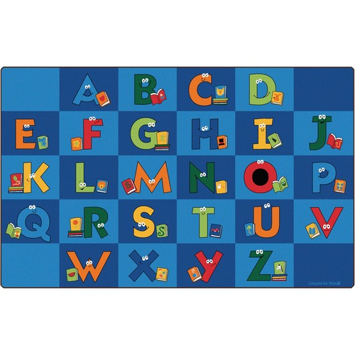 Library Rug, Reading Letters, 8'4"x13'4"