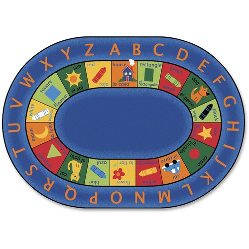 Circletime Rug, Bilingual, Oval, 8'3" x 11'8"