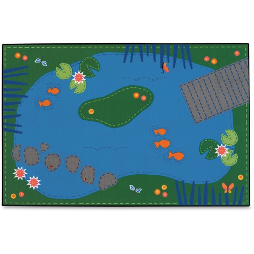 Rug, KVL+, Tranquil Pond, 8x12