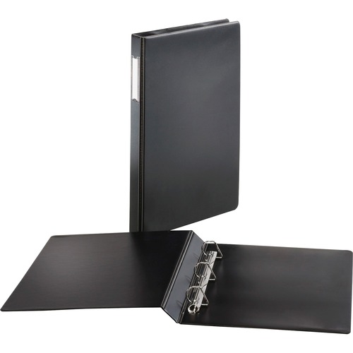 Binder, Legal, Slant, 1", Black