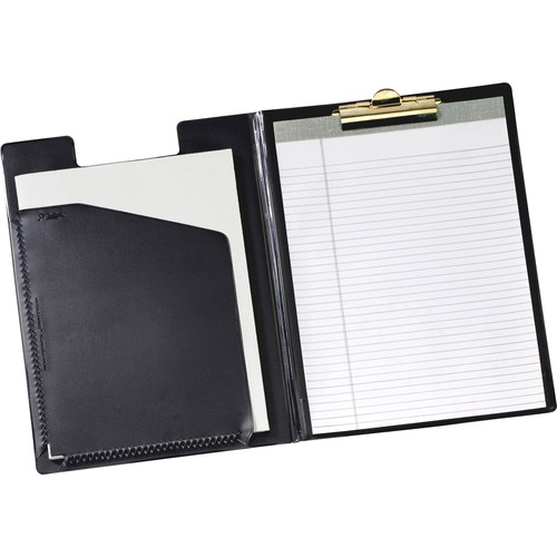 Holder, Pad, With Clip, Letter, Black